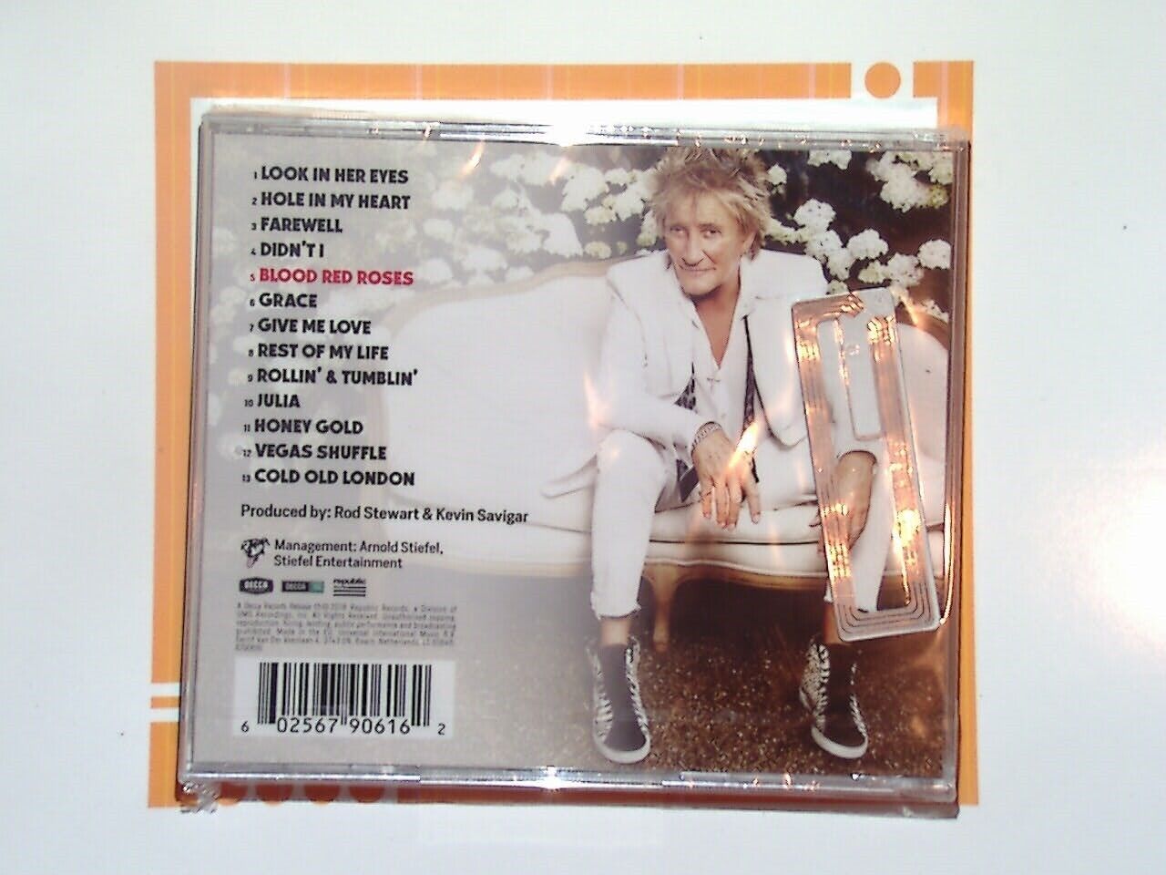 Rod Stewart Blood Red Roses CD New & Factory Sealed