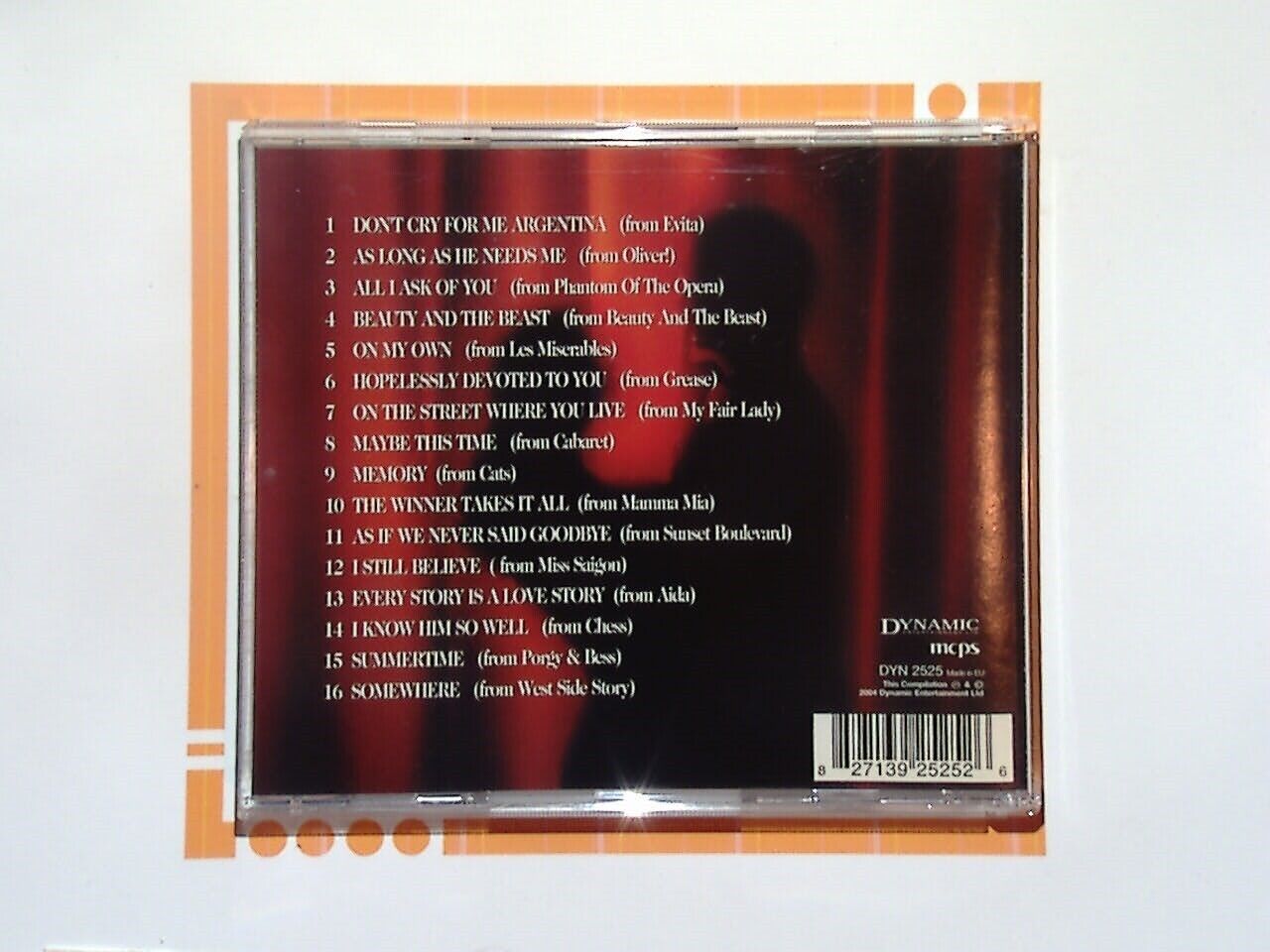 West End Orchestra & Singers West End Classics Ballads CD Mint