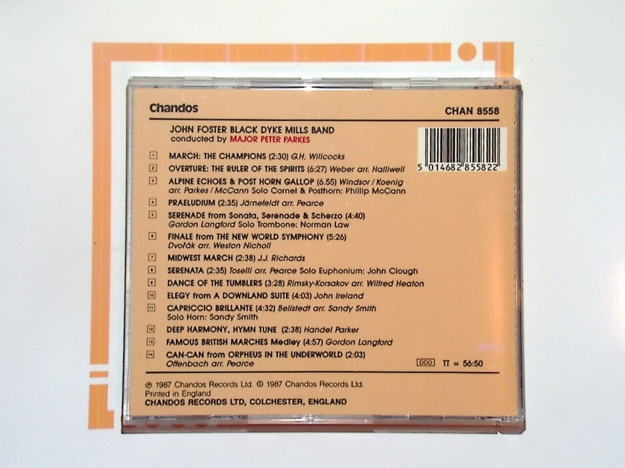 150 Years of Black Dyke Mills Brass Band (Mj Peter Parkes) CD Mint