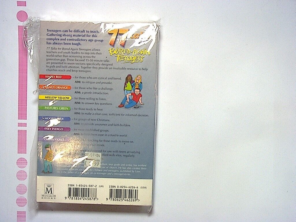 Steve Maltz - 77 Talks for Bored-Again Teenagers PB NEW