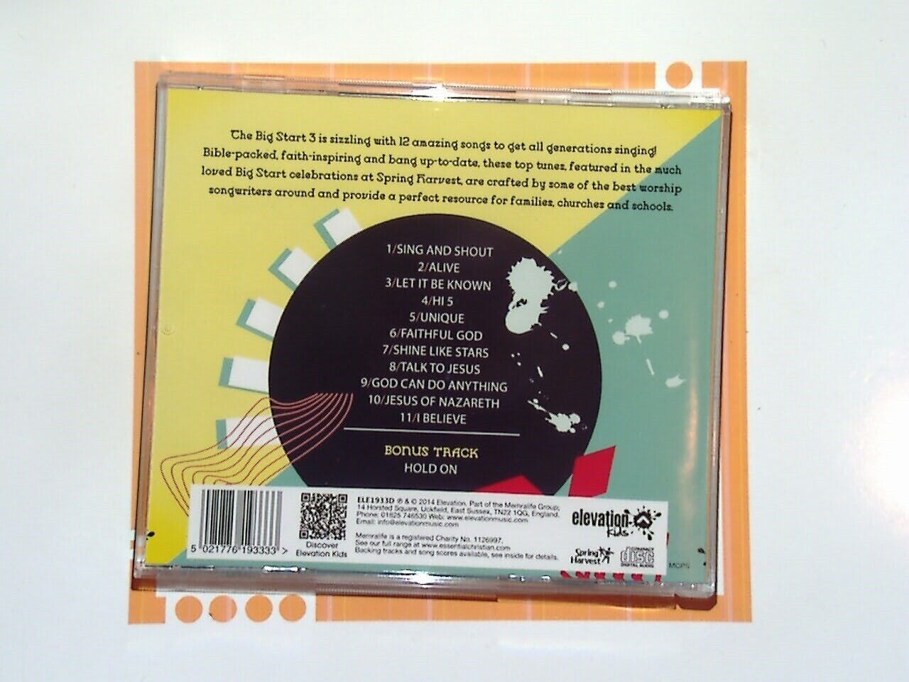 Spring Harvest Presents The Big Start 3 CD Mint