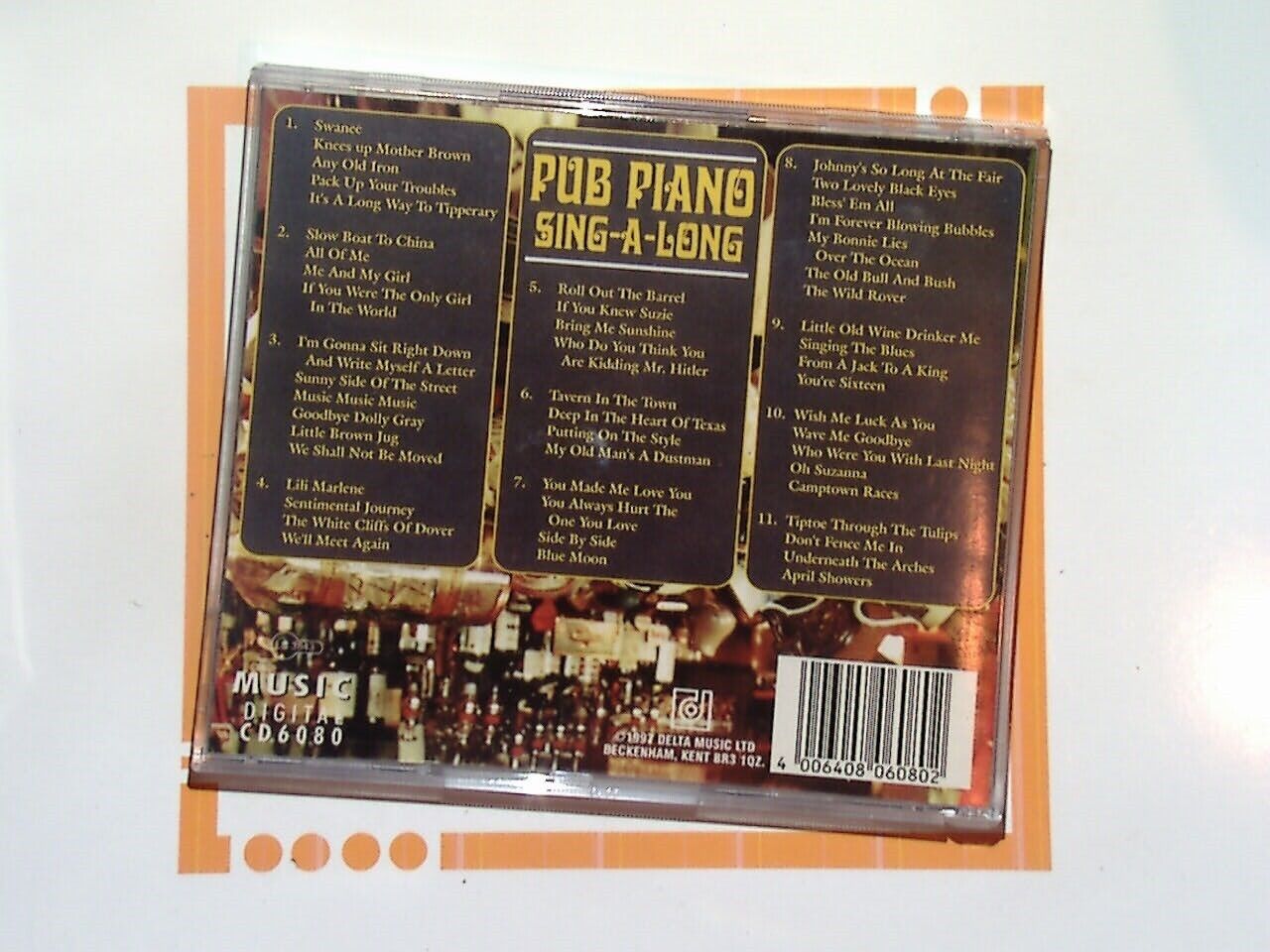 Pub Piano Sing-a-Long CD Mint