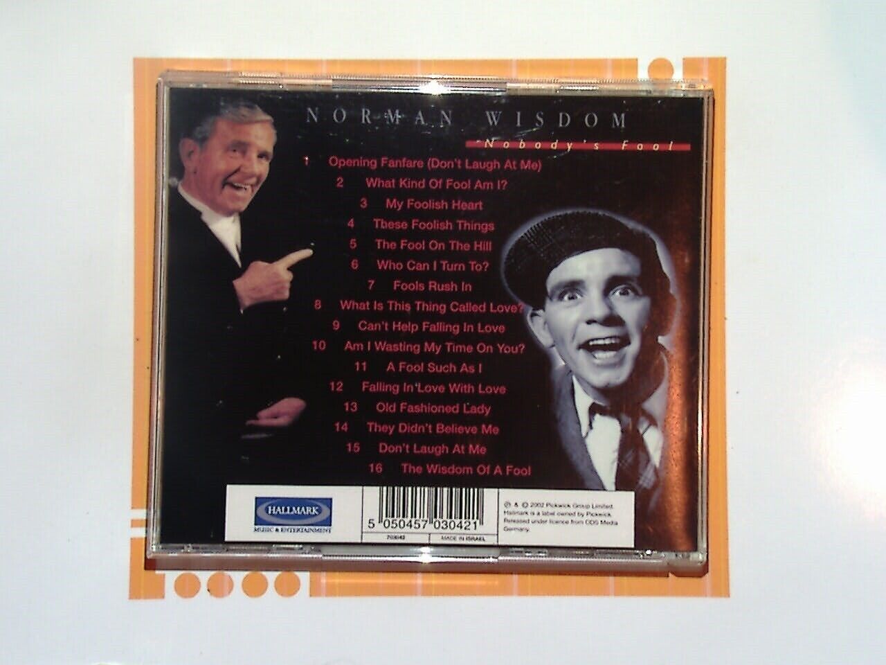 Norman Wisdom - Nobody's Fool CD Mint