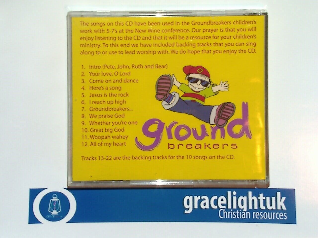 New Wine Media Groundbreakers Superheroes Kids Worship CD VGC