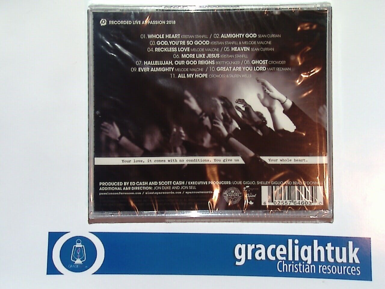 Passion – Whole Heart CD New & Factory Sealed