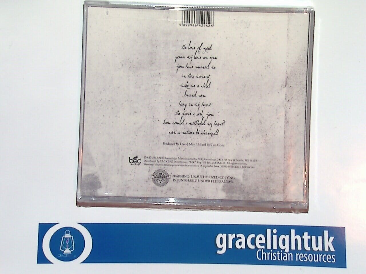 The Glorious Unseen - Love Sick CD New & factory Sealed