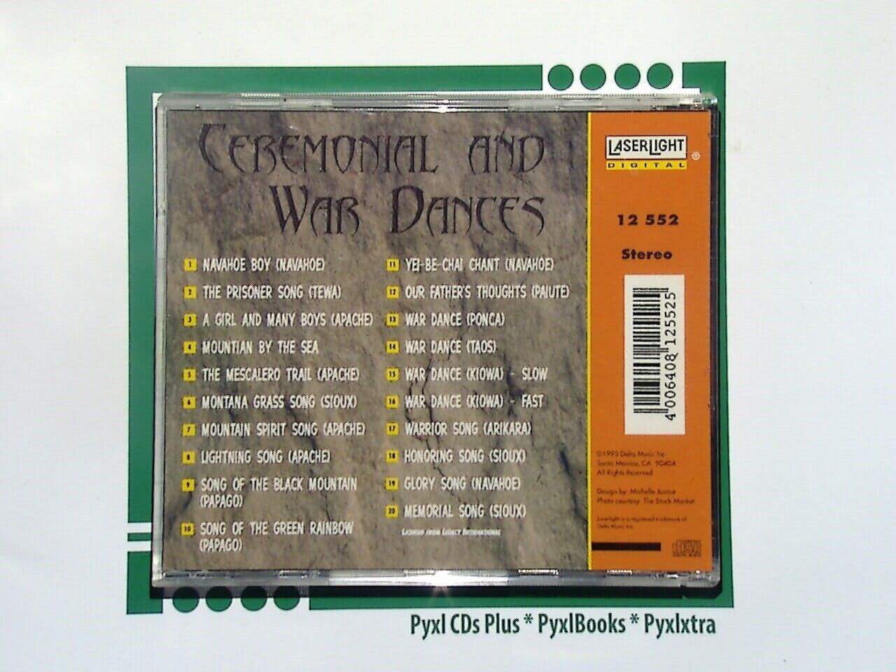 Native American Ceremonial And War Dances CD Mint