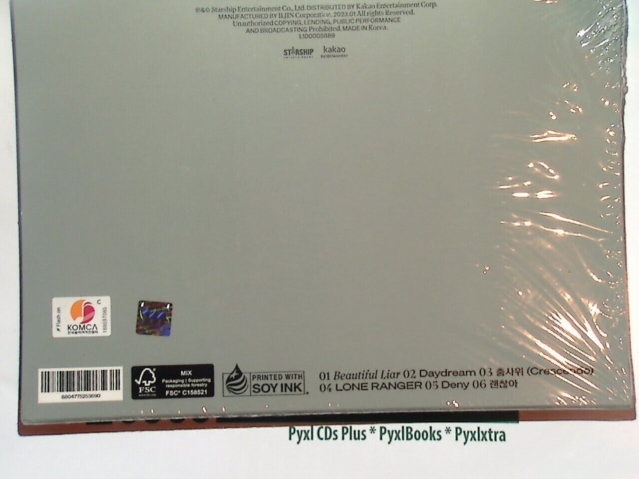 MONSTA X - Reason Official Version 4 Mini Album, Photobook, Pics... New & Sealed