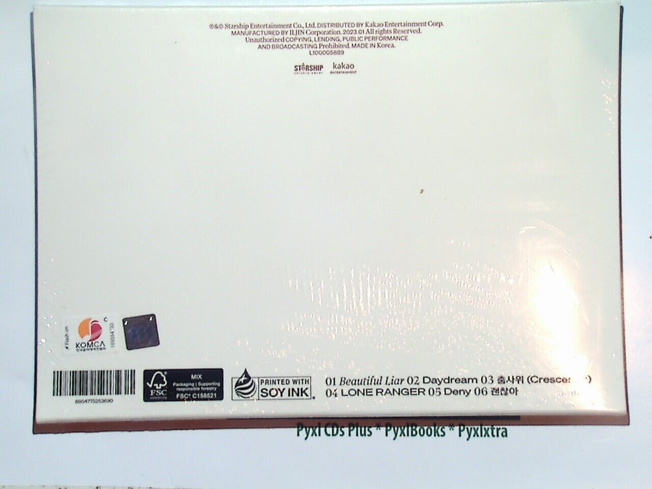 MONSTA X - Reason Official Version 2 Mini Album, Photobook, Pics... New & Sealed