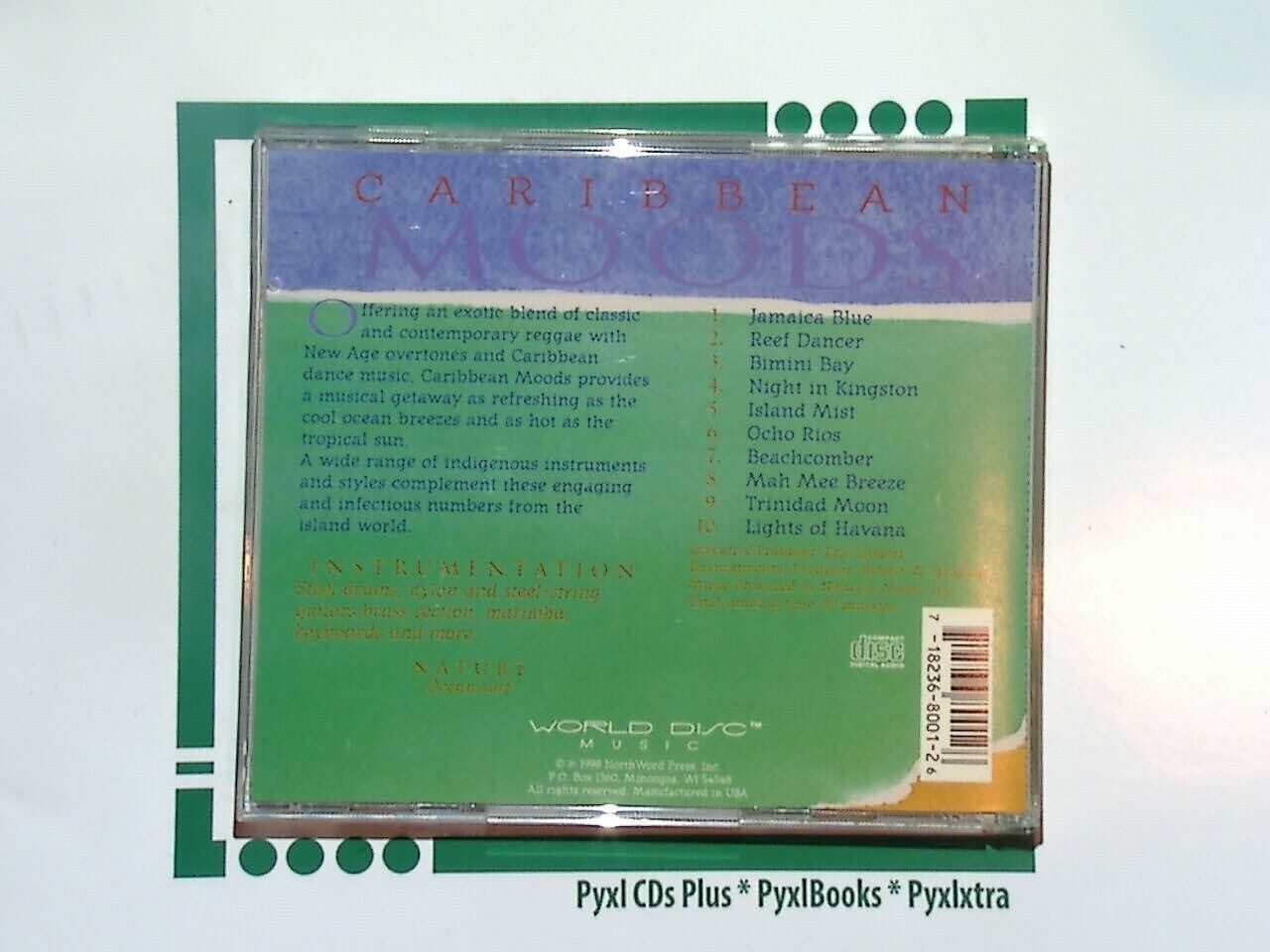 World Disc Caribbean Moods CD Nr Mint