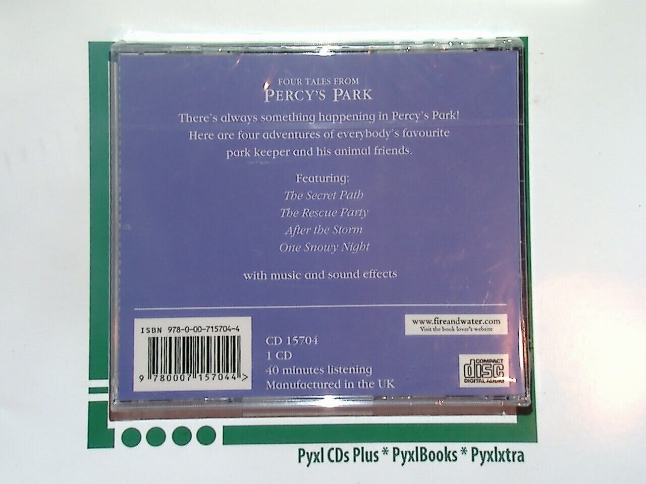 Nick Butterworth Four Tales From Percy’s Park Audio CD New & factory Sealed