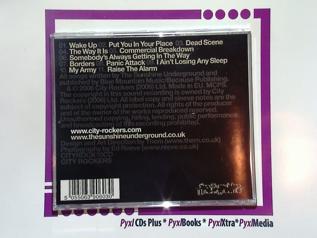 The Sunshine Underground Raise The Alarm CD Mint