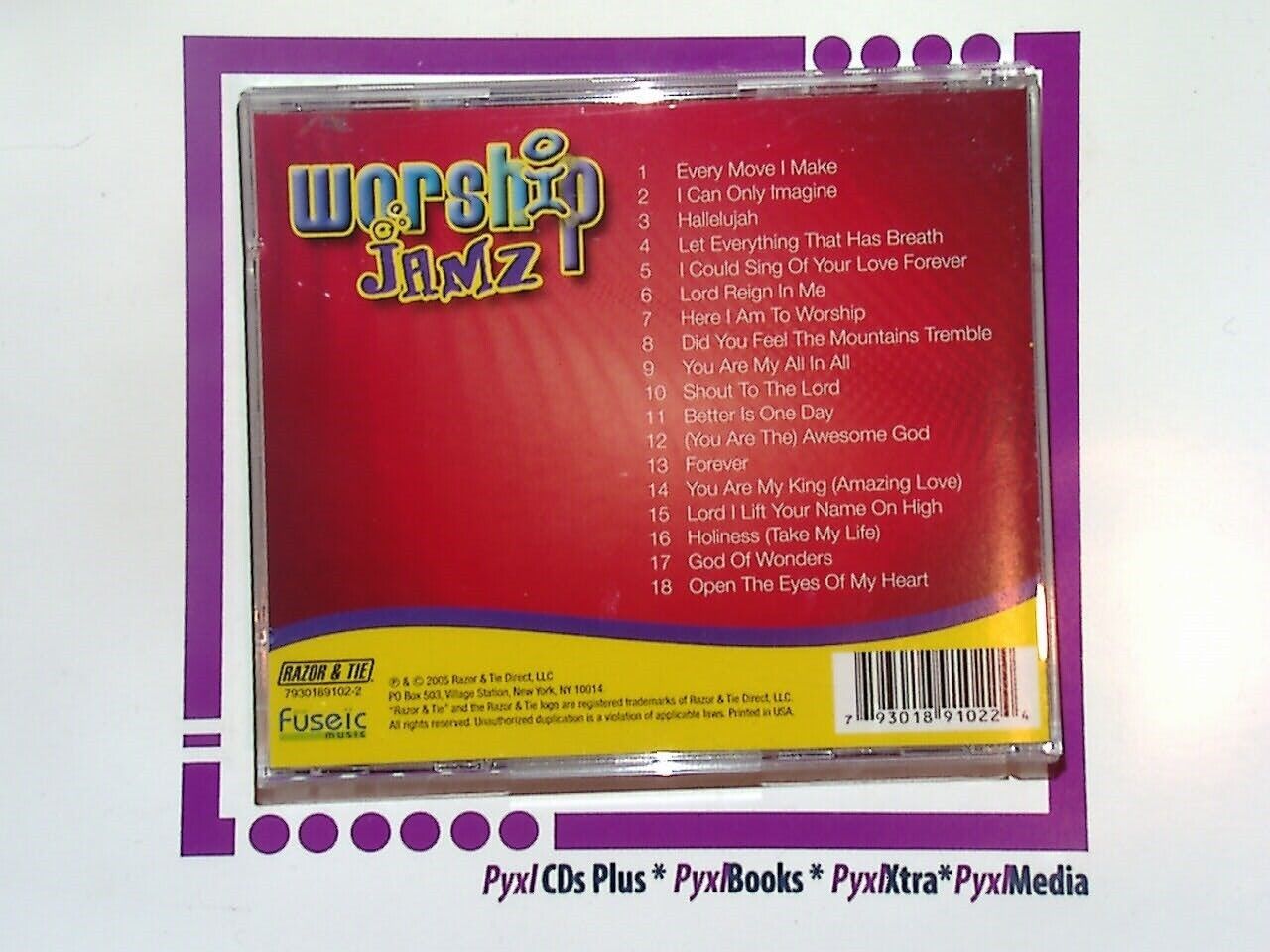 Various Worship Jamz CD Mint