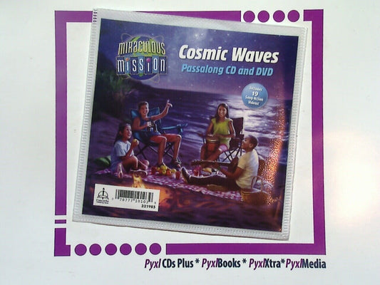 VBS Miraculous Mission	Cosmic Waves Passalong CD & DVD Mint