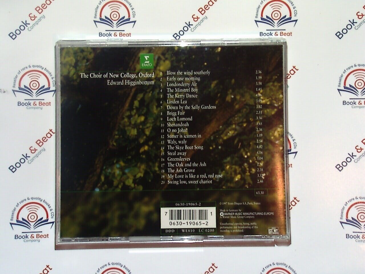 The Choir of New College Oxford Early One Morning - Music from Past Time CD Mint