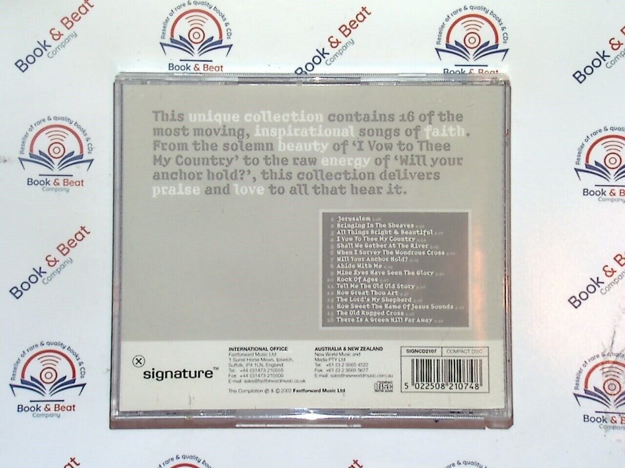 Various - Festival of Faith :Timeless Songs of Praise CD Nr Mint