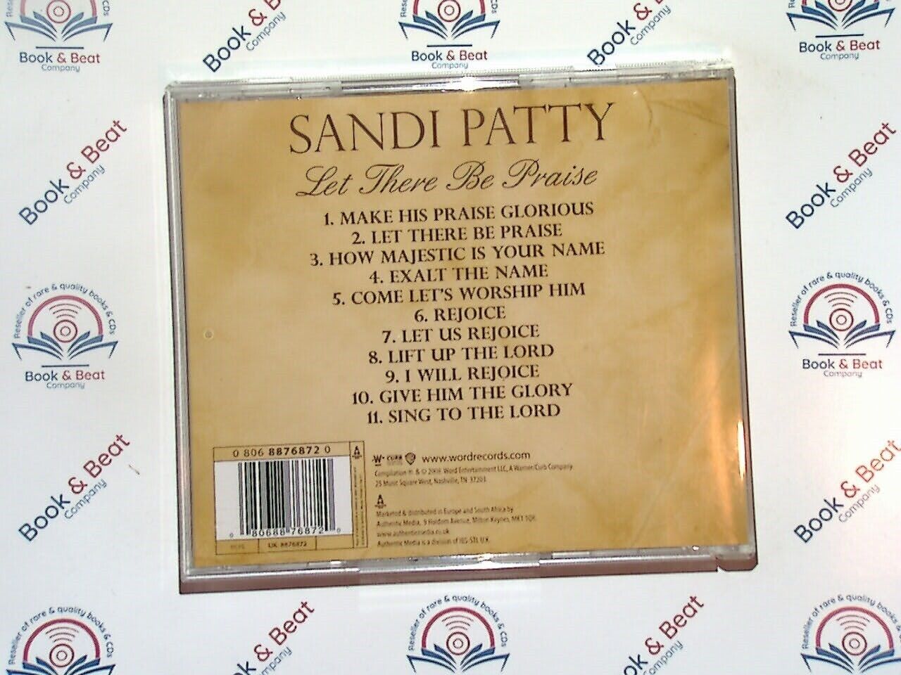 Sandi Patty - Let There Be Praise CD Nr Mint