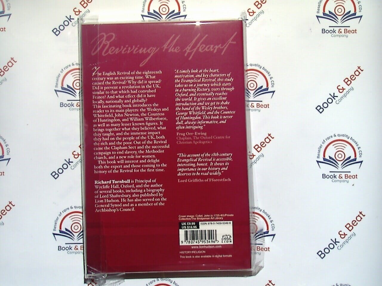 Richard Turnbull - Reviving The Heart : Story of the 18th century revival PB New