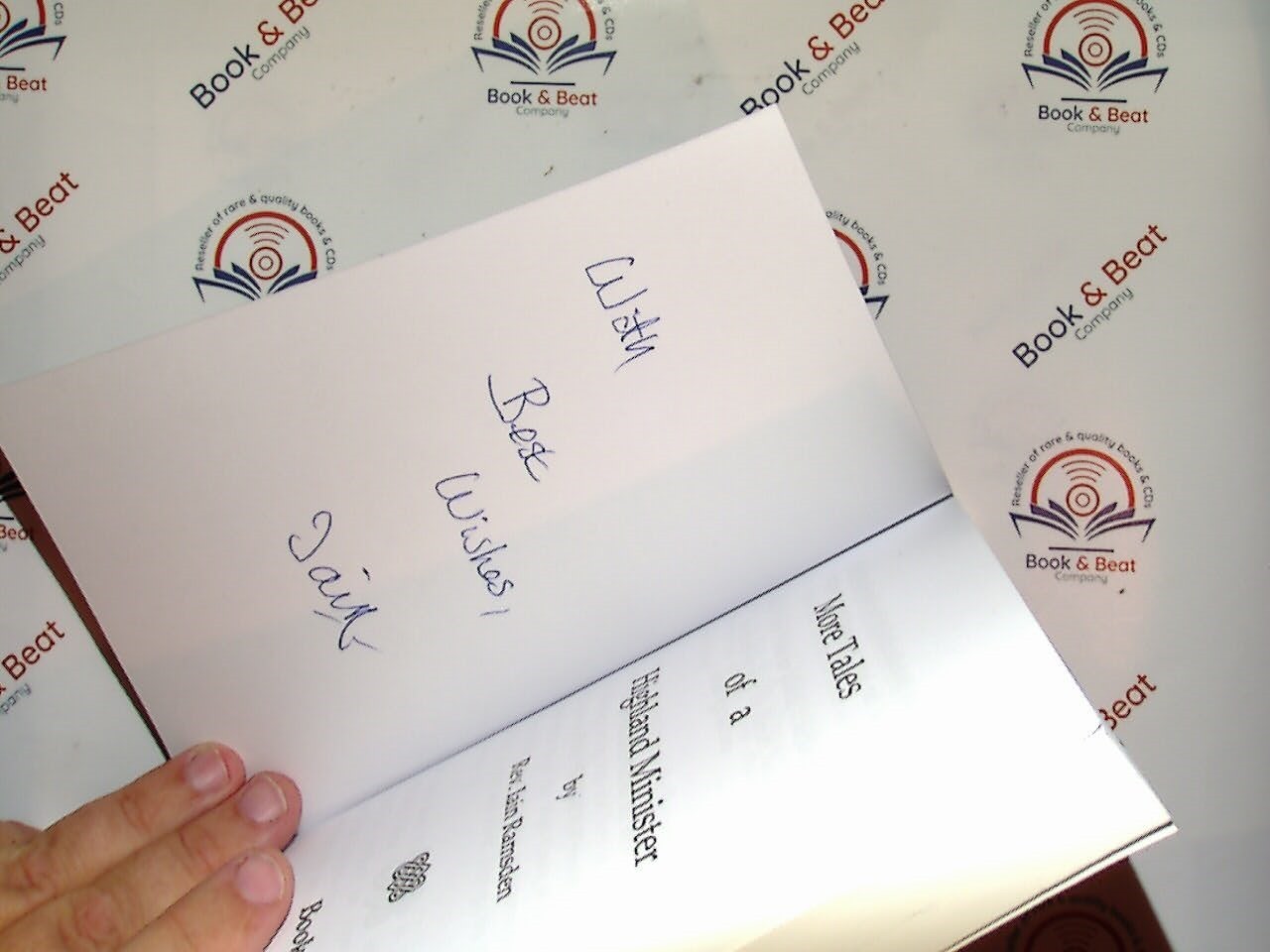 Tales of a Highland Minister Book 2 - Rev. Iain Ramsden PB New Signed