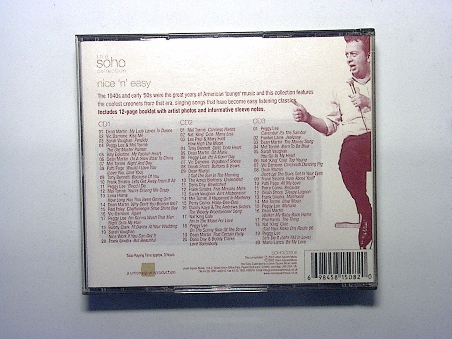 nice 'n' easy - Various Artists 3 CD Sinatra Dean Martin etc Mint