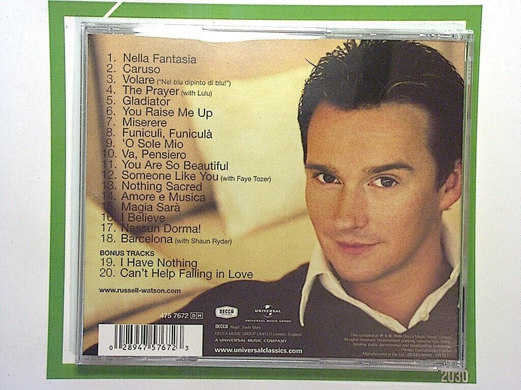 Russell Watson The Ultimate Collection CD Mint
