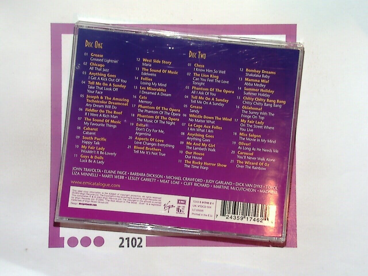 Various - The Best Musicals...Ever! 2CD Nr Mint