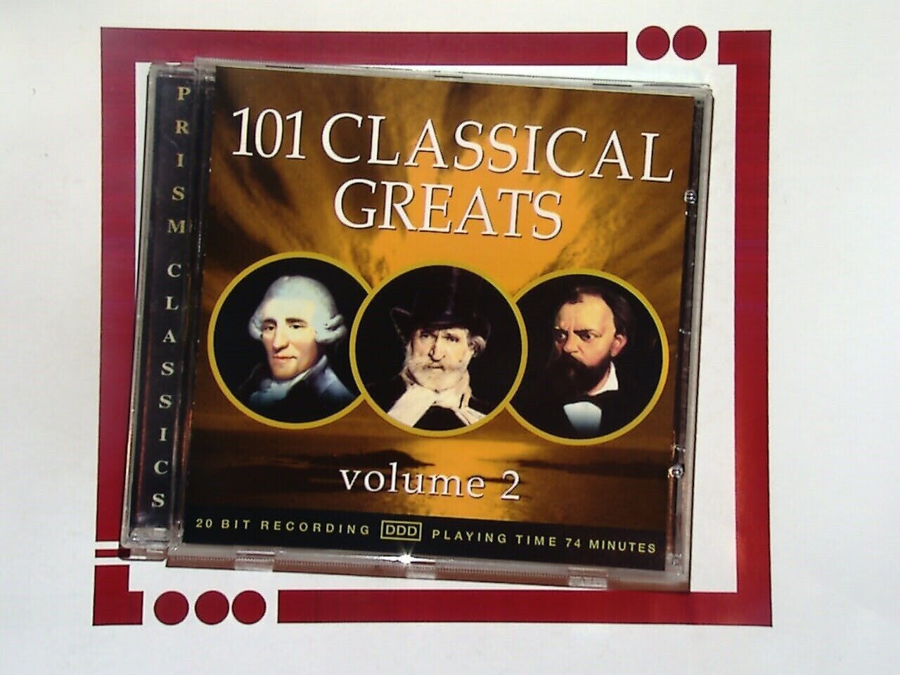 101 CLASSICAL GREATS VOLUME 2 CD Nr Mint