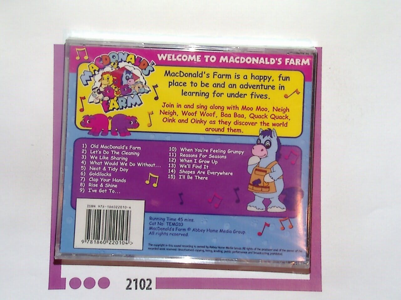 Abbey Home Media - MacDonald's Farm Singalong New & Sealed