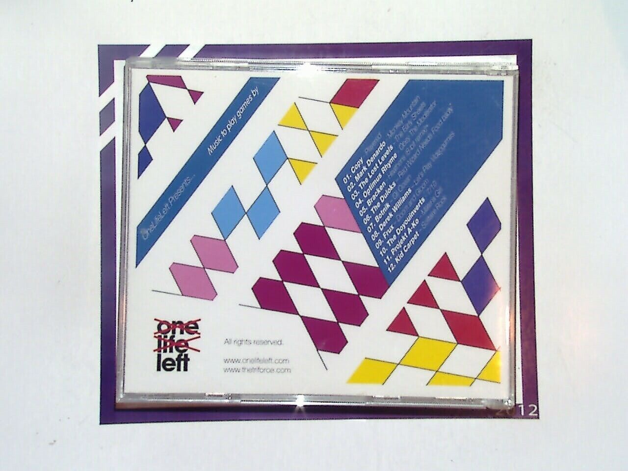 One Life Left Presents Music to play games by CD Mint