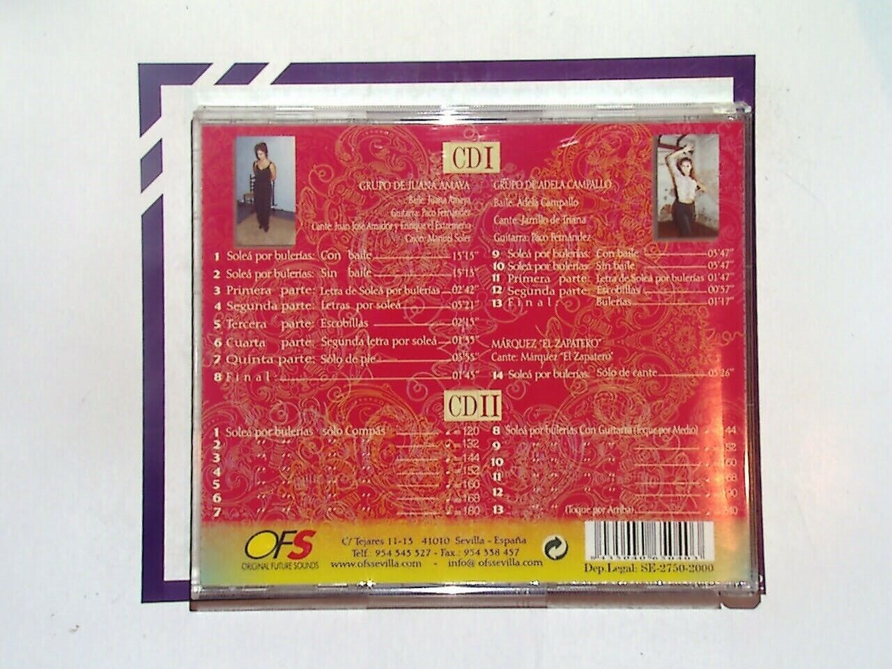 Solo Compas Solea Por Bulerias 2CD Mint