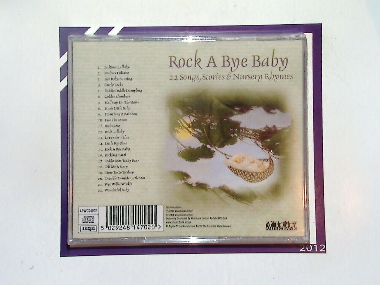Various Artists - Rock a Bye Baby 22 Songs, Stories & Nursery Rhymes CD NEW