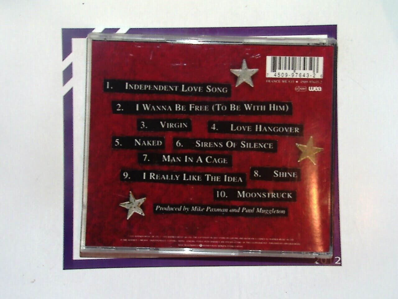 Scarlet Naked CD Mint