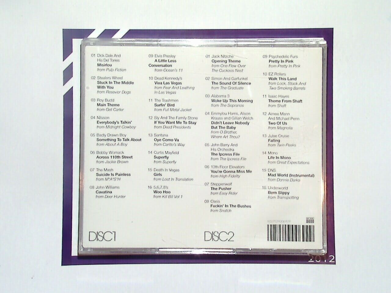 Various Artists  -	Soundtrack 2CD Mint