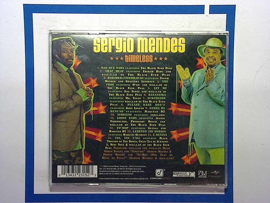 Sergio Mendes - Timeless (2006) CD Nr Mint