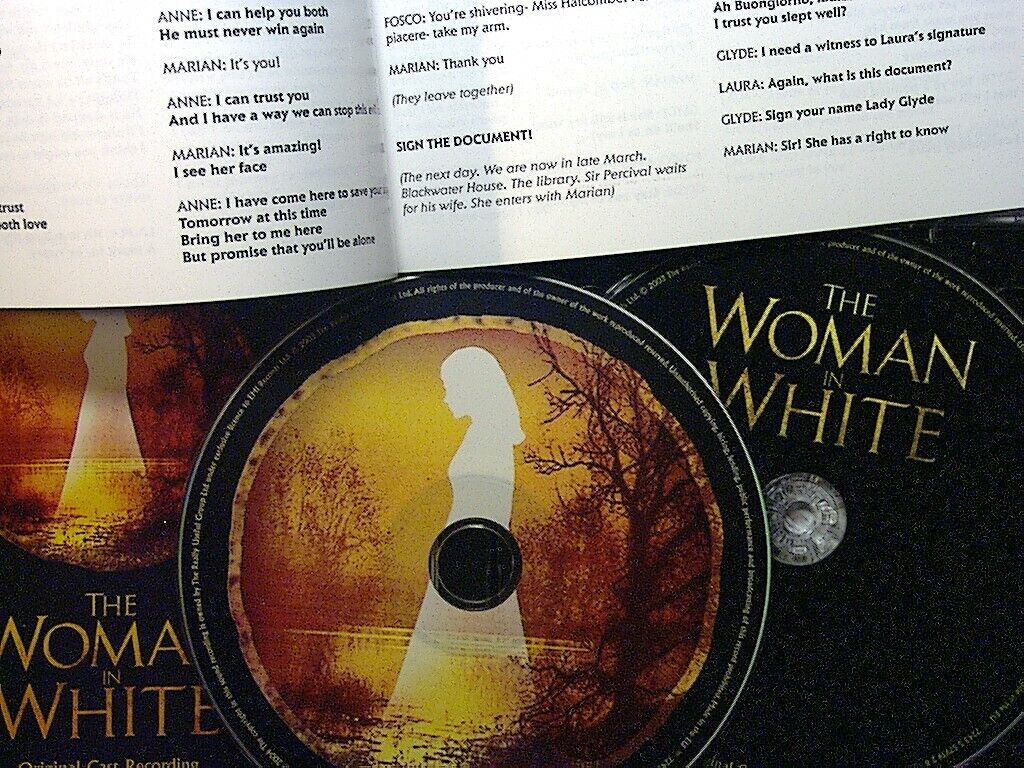 The Woman In White original Cast recording 2CD & Booklet Mint