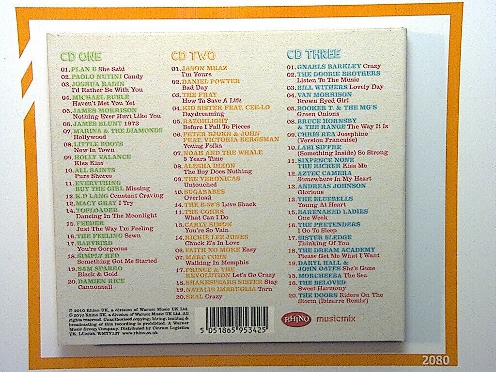 Various Artists	Weekend Songs 3CD Mint