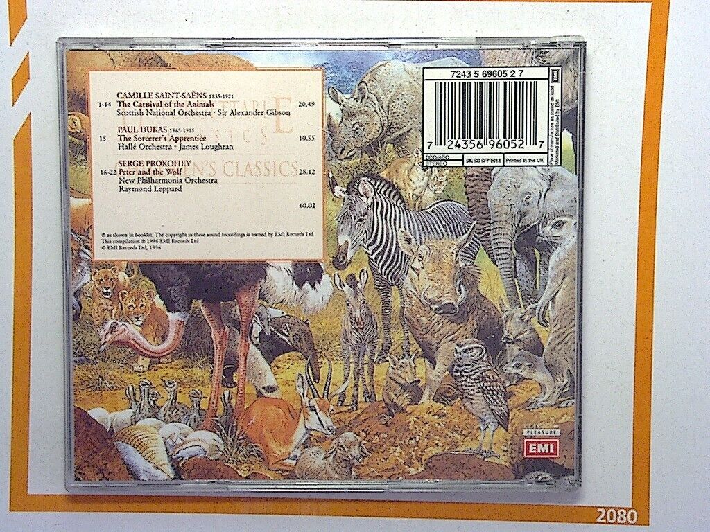 Unforgettable Classics - Children's Classics Cd Mint