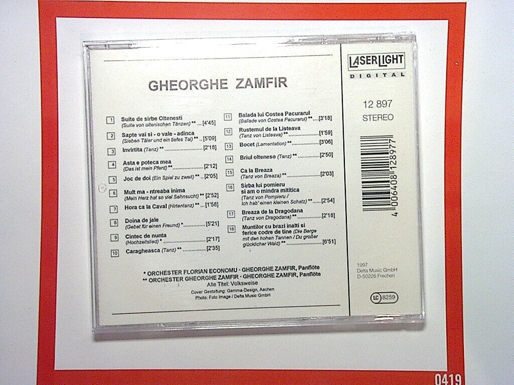 Zamfir - Gheorghe Zamfir CD Mint