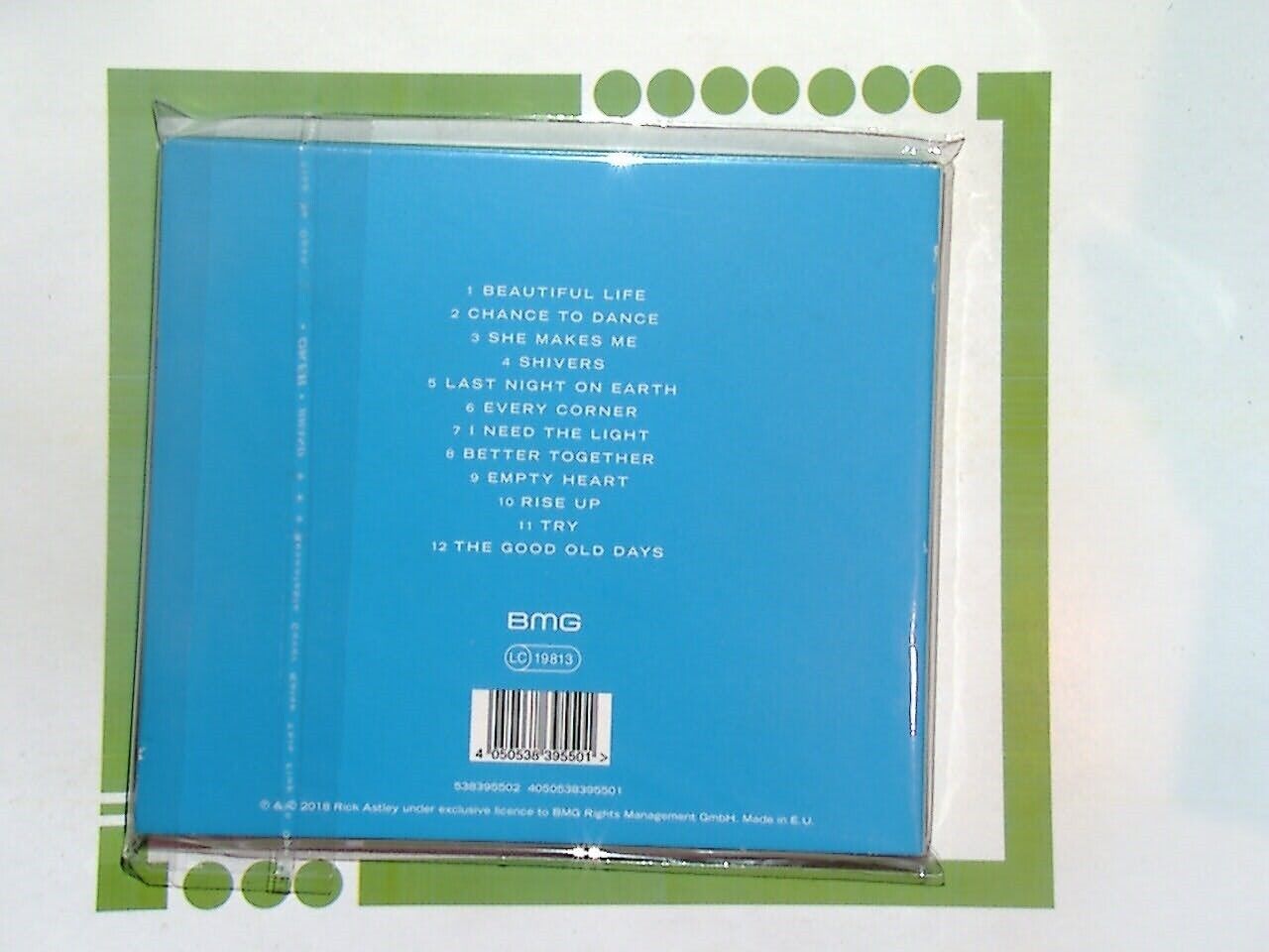 Rick Astley Beautiful Life CD VGC