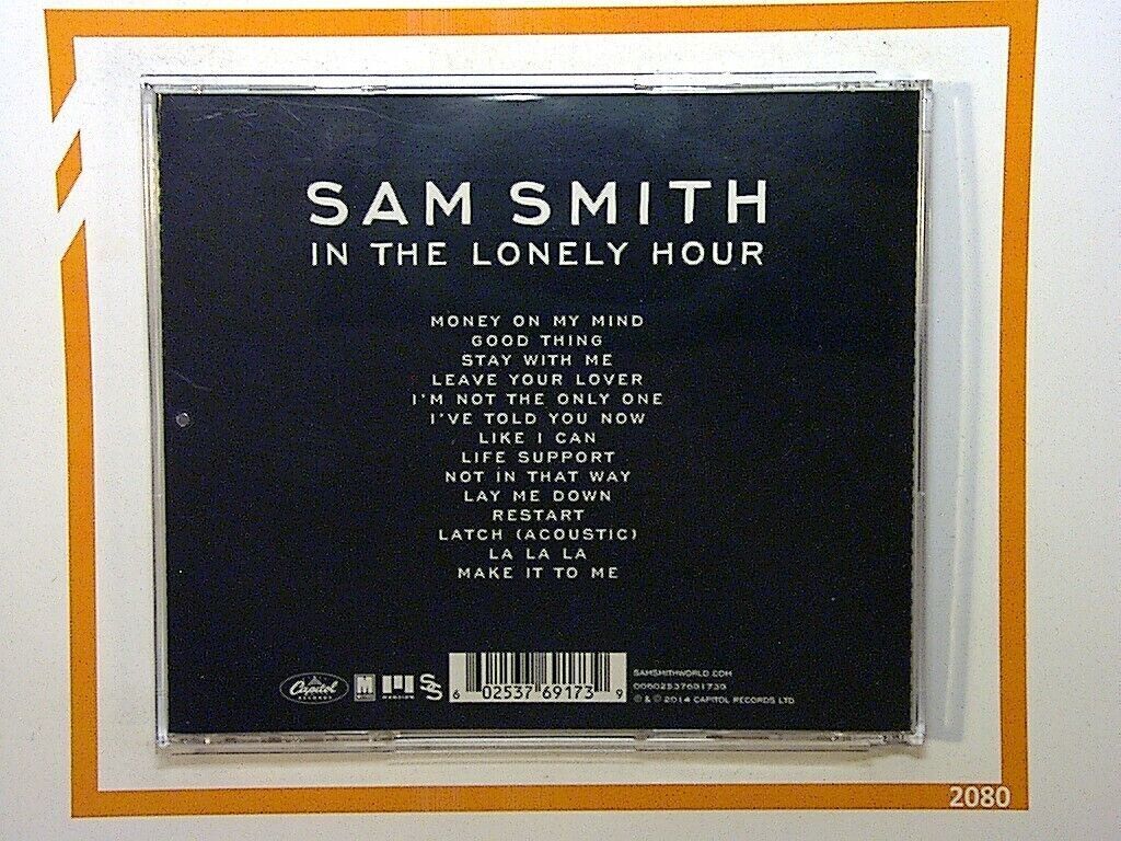 Sam Smith In The Lonely Hour CD Mint