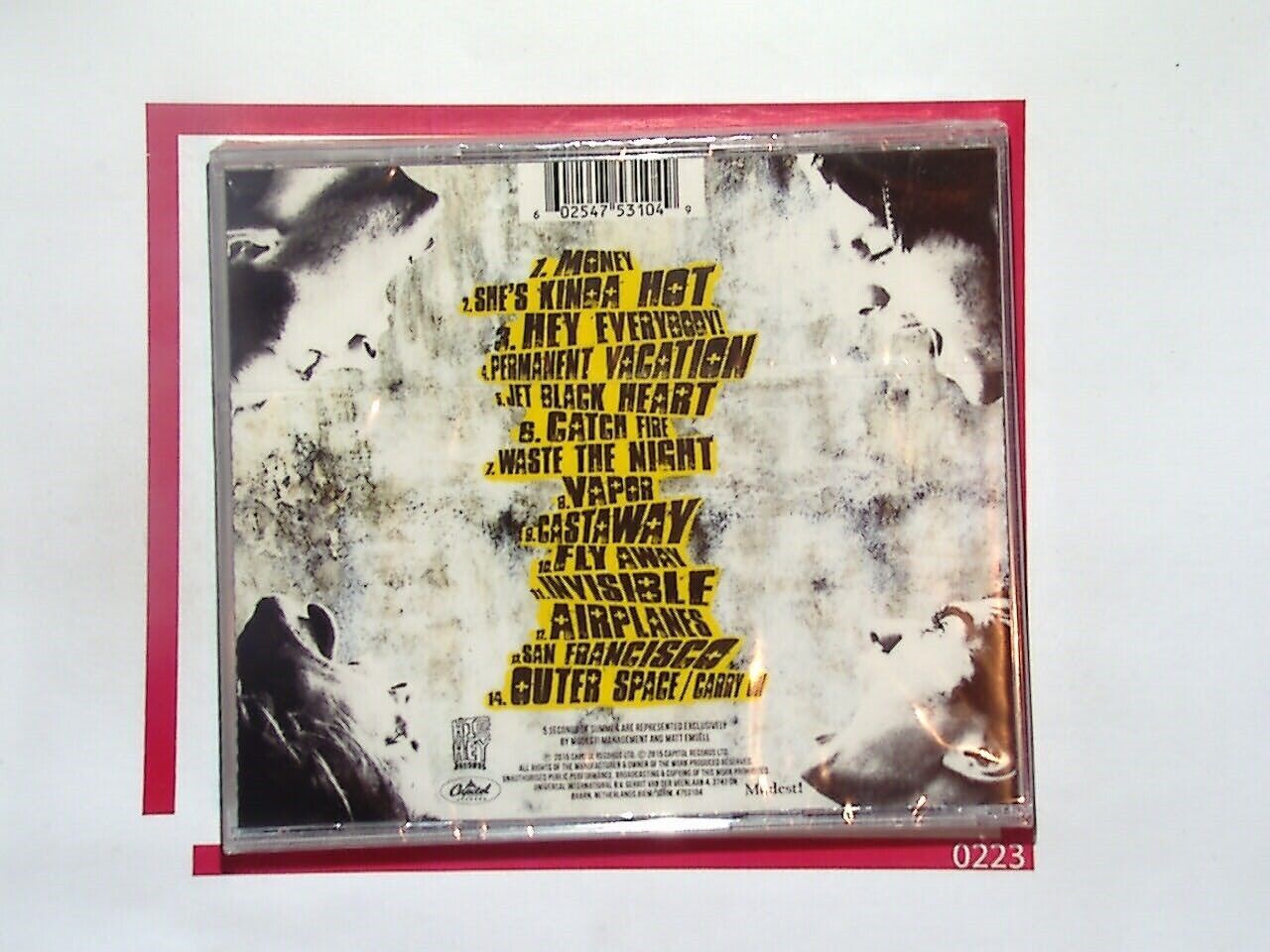5 Seconds Of Summer - Sounds Good Feels Good CD New & sealed