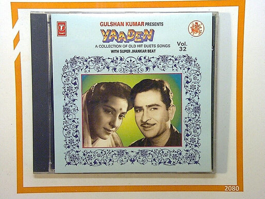 Yaaden	Vol 32 With Super Jhankar Beat CD Mint