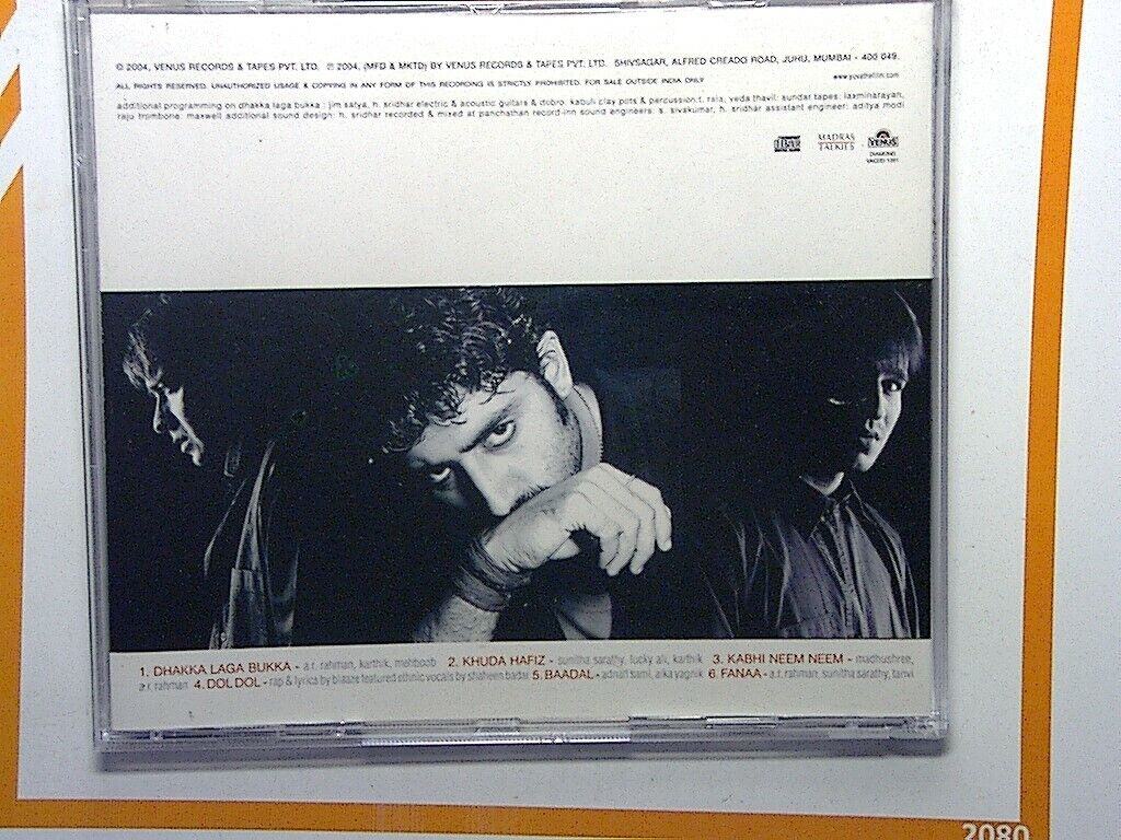 A.R. Rahman Yuva CD Mint