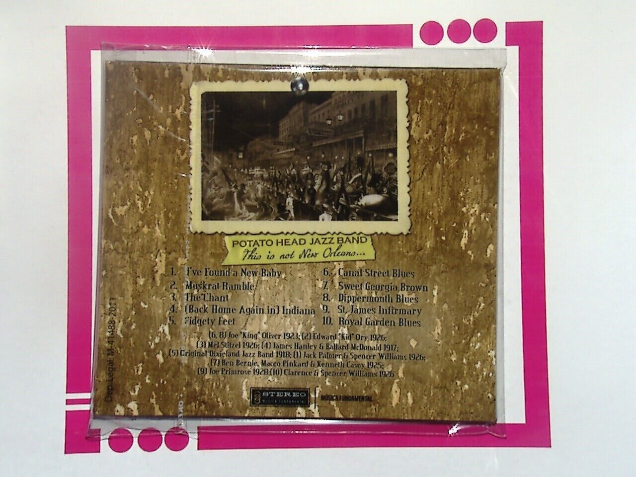 Potato Head Jazz band This Is Not New Orleans CD Nr Mint