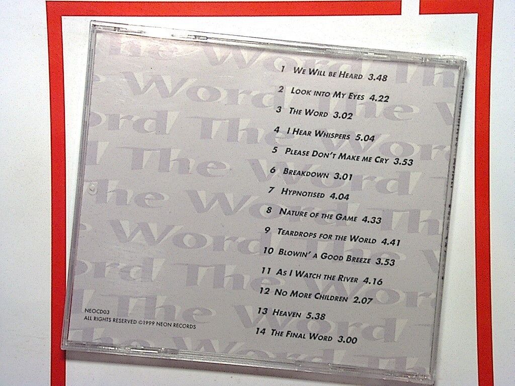 New World Explosion The Word CD Mint