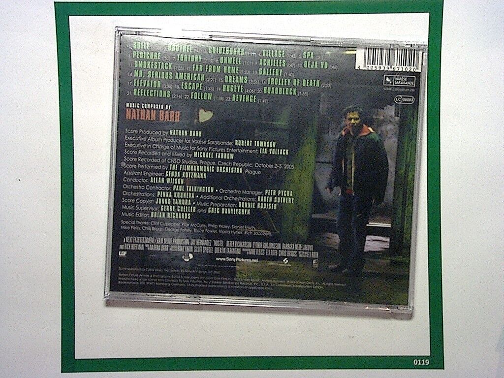 Nathan Barr Hostel Original Film Soundtrack CD Rare Mint