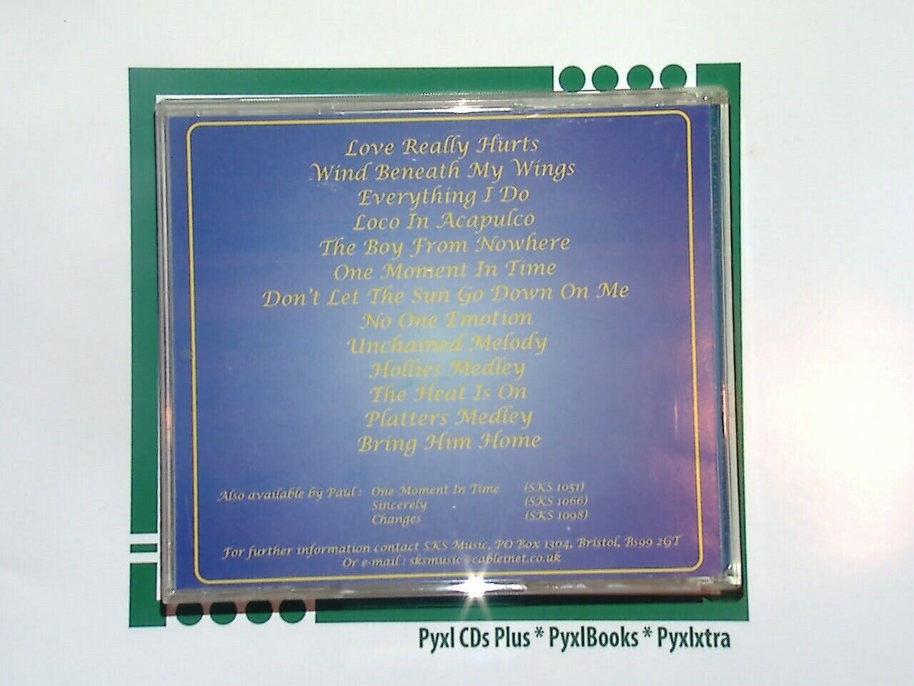 Paul Fredericks Choice Cuts CD Mint