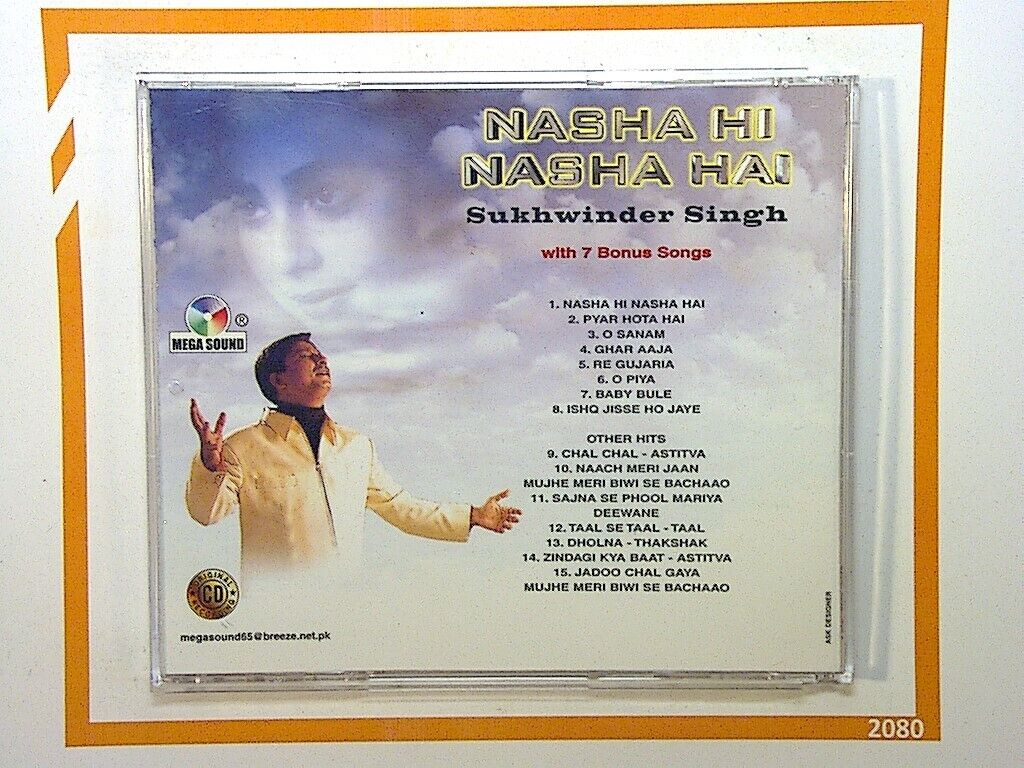 Sukhwindr Singh Nasha Hi Nasa Hai CD Mint