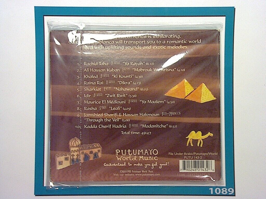 Putumayo Presents Cairo To Casablanca CD Mint