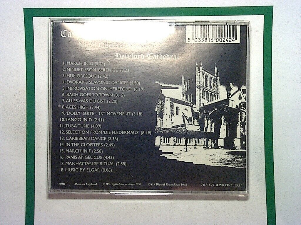 Nigel Ogden - Cathedral Contrasts (2003) Hereford Organ CD Mint